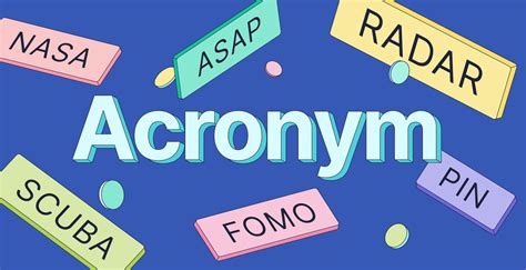 Acronym .